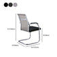 Silver Metal Modern Office Chair Mid and High Back Mesh and Leather Conference Chair Clearhalo 'furn' 'furn_office_chair' 'Furniture' 'Office Chairs' 'Office Furniture' 'office_chair' 5419400