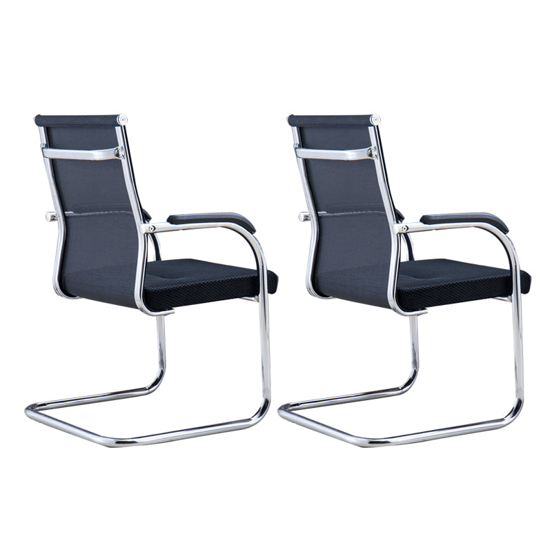 Moderne bureaustoel Mid en High Back met ademende AirGrid Seat Conference Chair