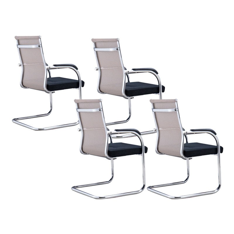 Moderne bureaustoel Mid en High Back met ademende AirGrid Seat Conference Chair