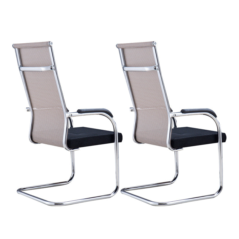 Moderne bureaustoel Mid en High Back met ademende AirGrid Seat Conference Chair