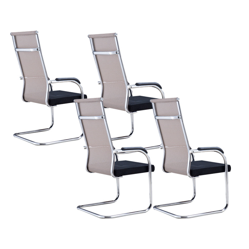 Moderne bureaustoel Mid en High Back met ademende AirGrid Seat Conference Chair
