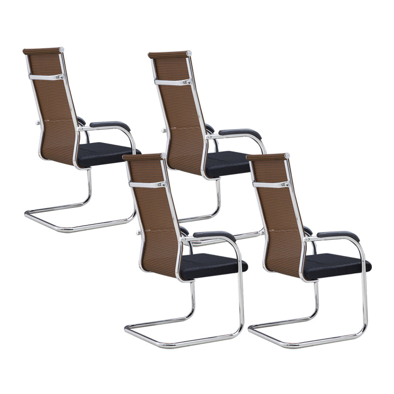 Moderne bureaustoel Mid en High Back met ademende AirGrid Seat Conference Chair