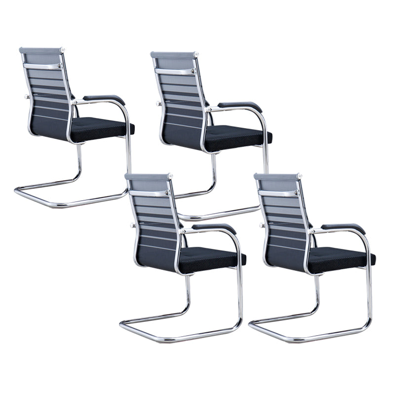 Moderne bureaustoel Mid en High Back met ademende AirGrid Seat Conference Chair