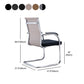 Moderne bureaustoel Mid en High Back met ademende AirGrid Seat Conference Chair