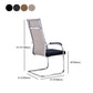 Moderne bureaustoel Mid en High Back met ademende AirGrid Seat Conference Chair