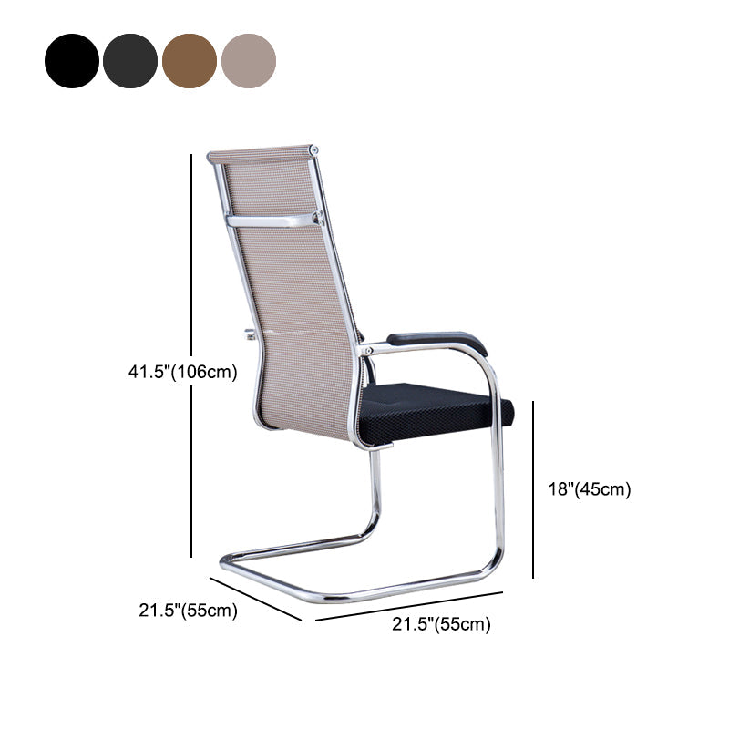 Moderne bureaustoel Mid en High Back met ademende AirGrid Seat Conference Chair