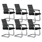 Silver Metal Modern Conference Stuhl mit atmungsaktivem Airgrid Seat Office Stuhl