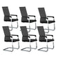 Silver Metal Modern Conference Stuhl mit atmungsaktivem Airgrid Seat Office Stuhl