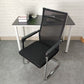 Silver Metal Modern Conference Stuhl mit atmungsaktivem Airgrid Seat Office Stuhl