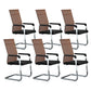 Silver Metal Modern Conference Chair With Breathable AirGrid Seat Office Chair