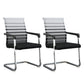 Silver Metal Modern Conference Chair With Breathable AirGrid Seat Office Chair