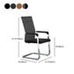 Silver Metal Modern Conference Stuhl mit atmungsaktivem Airgrid Seat Office Stuhl