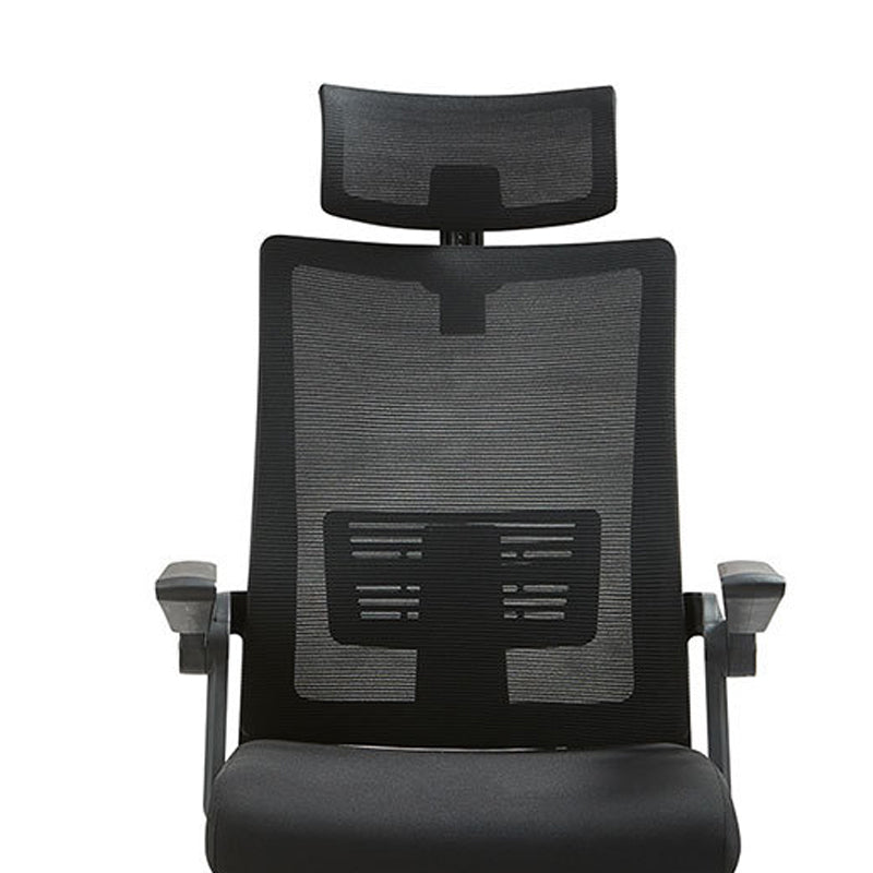 Président de la conférence moderne nylon noir Mid-back et High Back Mesh Office Chair
