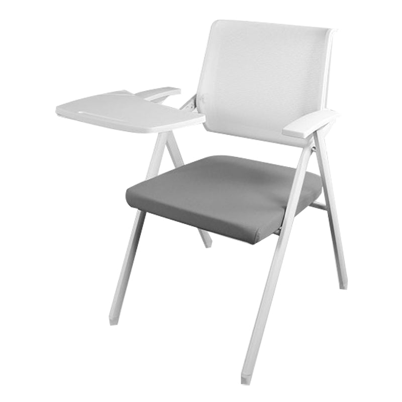 Mid Back Mesh Conference Chair Ergonomic Fixed Arms Bureau Stoel