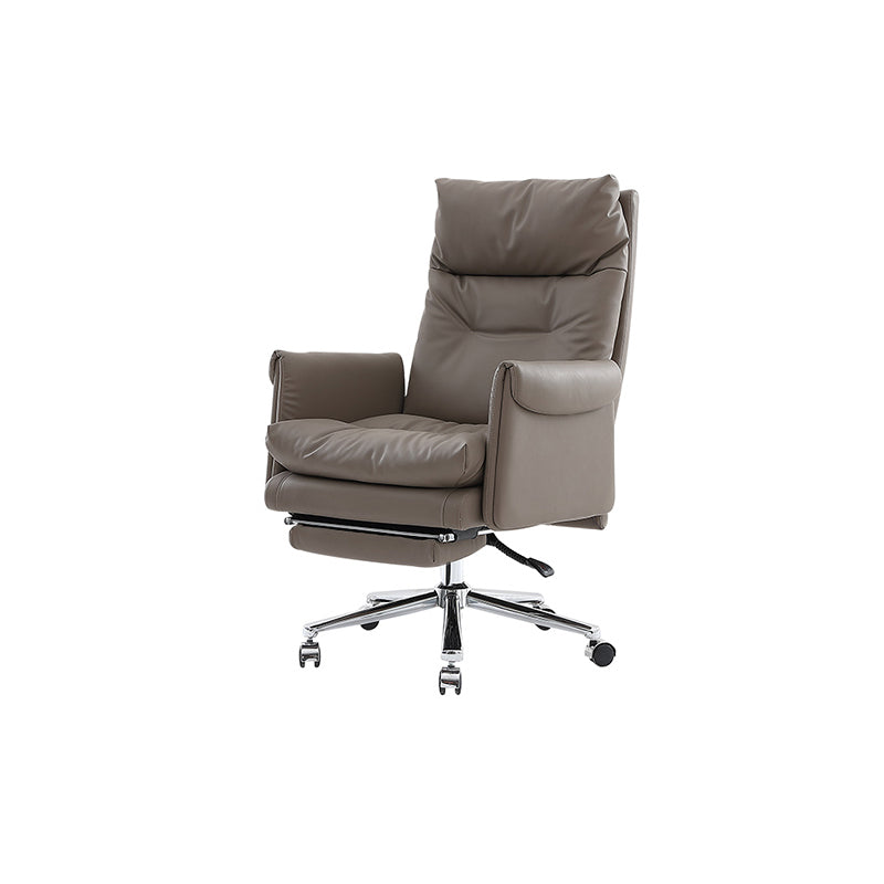 Faux Leder Executive Chair Polstered High Back Office Stuhl gepolstert