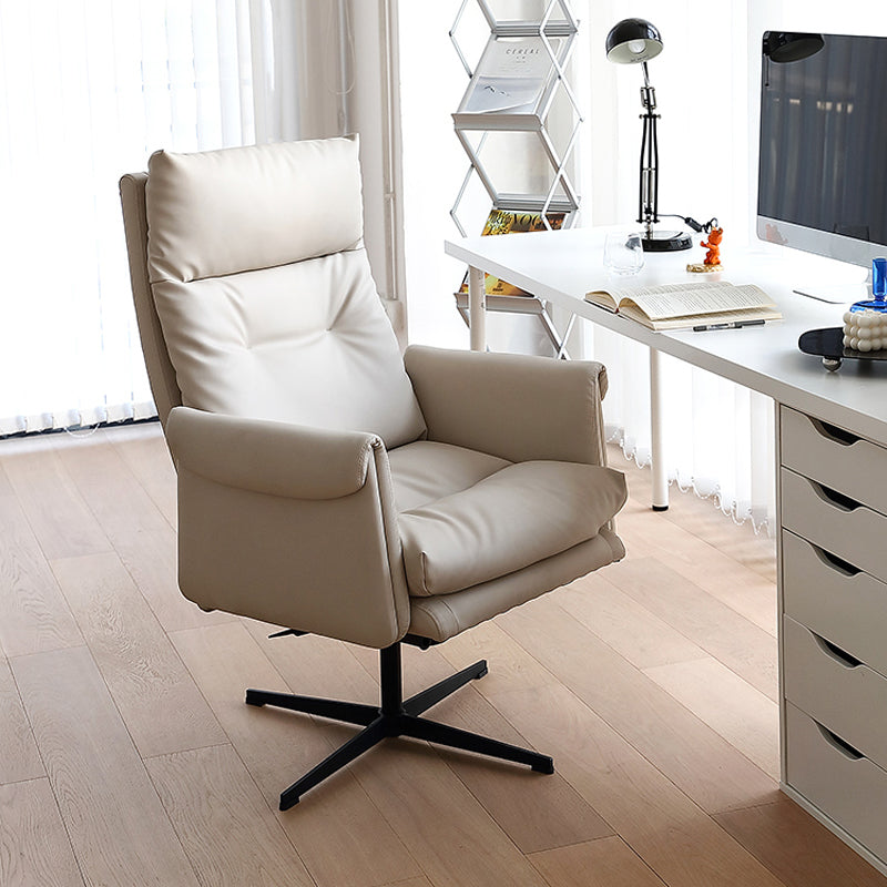 Faux Leder Executive Chair Polstered High Back Office Stuhl gepolstert