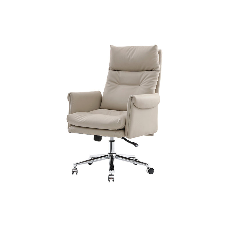 Faux Leder Executive Chair Polstered High Back Office Stuhl gepolstert