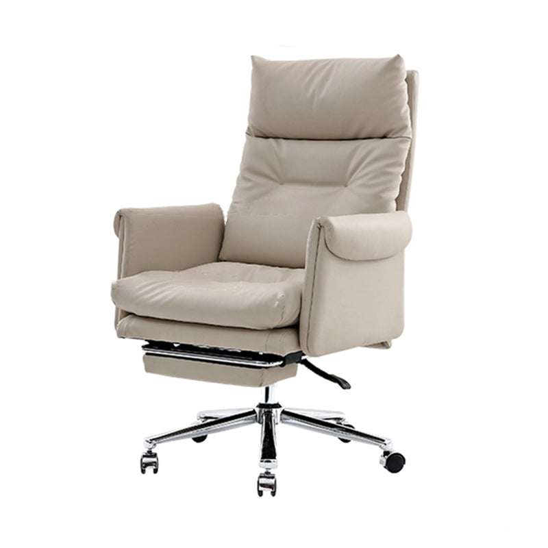 Faux Leder Executive Chair Polstered High Back Office Stuhl gepolstert