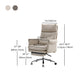 Faux Leder Executive Chair Polstered High Back Office Stuhl gepolstert
