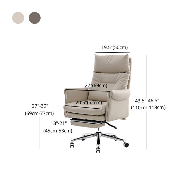 Faux Leder Executive Chair Polstered High Back Office Stuhl gepolstert