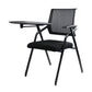 Black Metal Frame Modern Conference Chair Mid Back Computer Office Chair with Arms