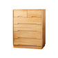 Modern Solid Wood Lingerie Chest Bedside Vertical Storage Chest