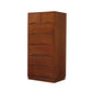 Modern Solid Wood Lingerie Chest Bedside Vertical Storage Chest