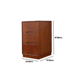 Modern Solid Wood Lingerie Chest Bedside Vertical Storage Chest