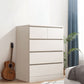 23.5" X 16" Modern Wooden Lingerie Chest Bedside Vertical Storage Chest