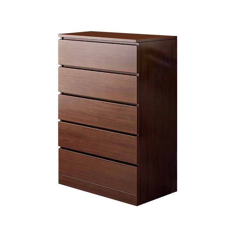 23.5" X 16" Modern Wooden Lingerie Chest Bedside Vertical Storage Chest