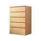 23.5" X 16" Modern Wooden Lingerie Chest Bedside Vertical Storage Chest