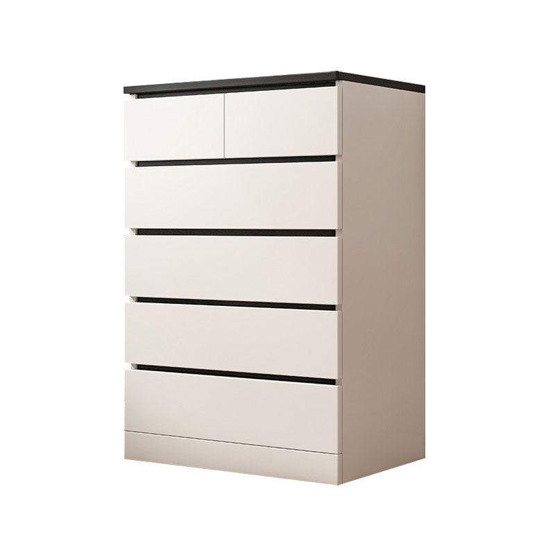 23.5" X 16" Modern Wooden Lingerie Chest Bedside Vertical Storage Chest