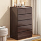 Coffre de rangement en bois de style moderne, commode de rangement pour chevet