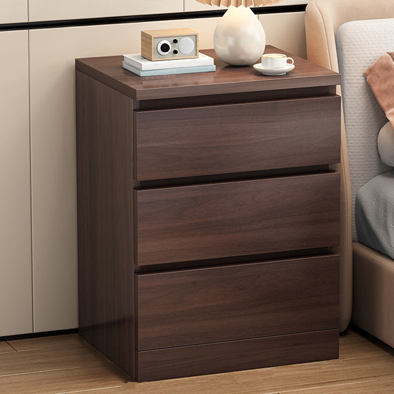 Coffre de rangement en bois de style moderne, commode de rangement pour chevet