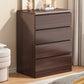 Coffre de rangement en bois de style moderne, commode de rangement pour chevet