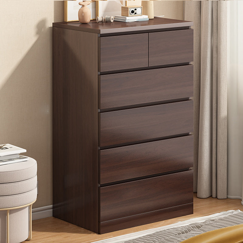 Coffre de rangement en bois de style moderne, commode de rangement pour chevet