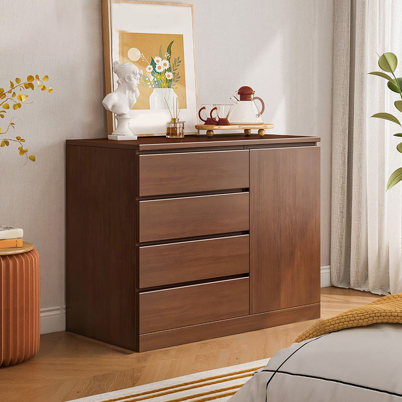 Coffre de rangement en bois de style moderne, commode de rangement pour chevet
