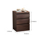 Coffre de rangement en bois de style moderne, commode de rangement pour chevet