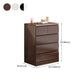 Coffre de rangement en bois de style moderne, commode de rangement pour chevet