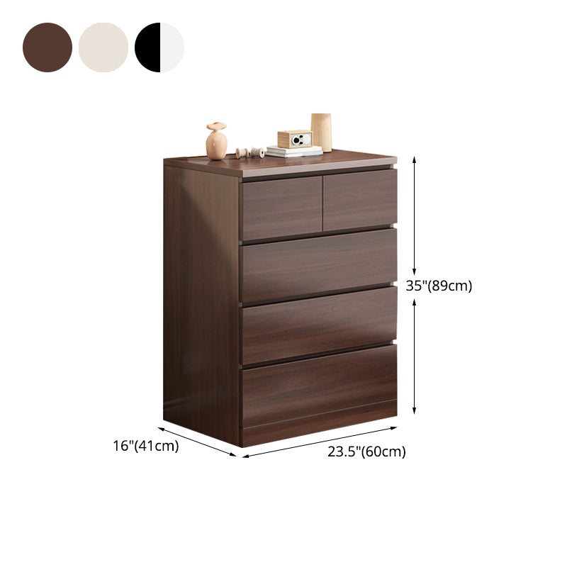 Coffre de rangement en bois de style moderne, commode de rangement pour chevet