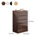 Coffre de rangement en bois de style moderne, commode de rangement pour chevet