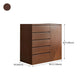 Coffre de rangement en bois de style moderne, commode de rangement pour chevet