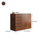 Coffre de rangement en bois de style moderne, commode de rangement pour chevet