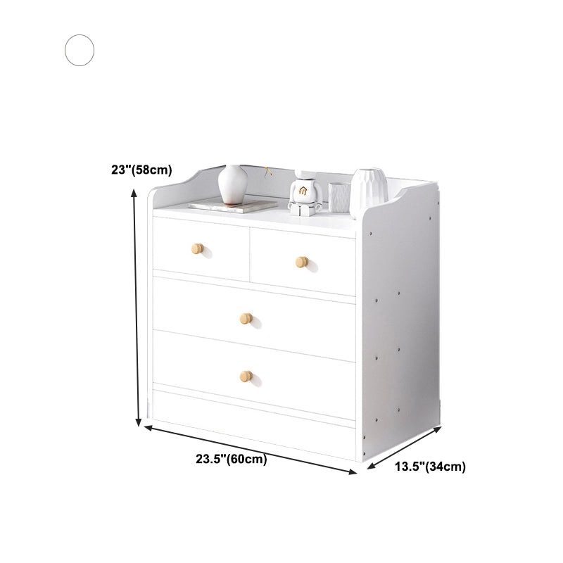 Modern Wooden Chest Bedroom Vertical Storage Chest with 4 / 5 / 6 Drawers Clearhalo 'Bedroom Furniture' 'Dressers & Chests' 'dressers_chests' 'furn' 'furn_dressers_chests' 'Furniture' 5420220