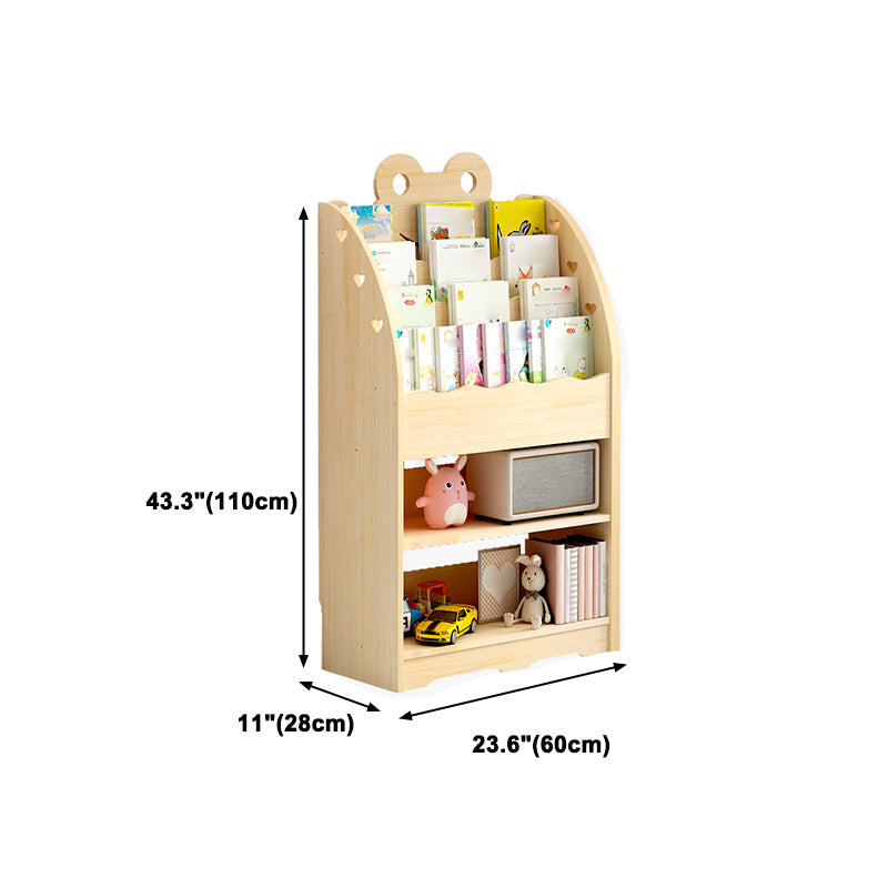 Modern Style Bookcase Solid Wood Bookshelf for Home Office Use Clearhalo 'Bookcases' 'furn' 'furn_bookcases' 'Furniture' 'Office Furniture' 5420323