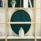 Modern Style Bookcase Gold Metal Open Back Etagere Bookshelf for Home Office