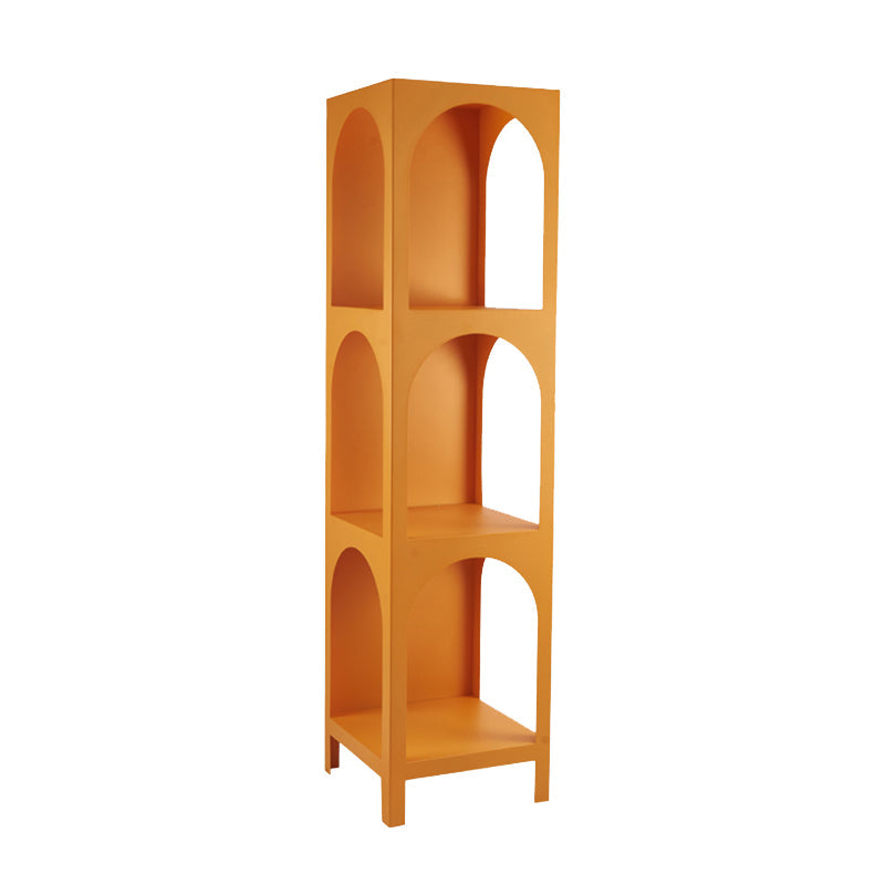 Closed Metal Bookshelf Modern Minimalist Home Living Room Corner Bookcase Clearhalo 'Bookcases' 'furn' 'furn_bookcases' 'Furniture' 'Office Furniture' 5420468