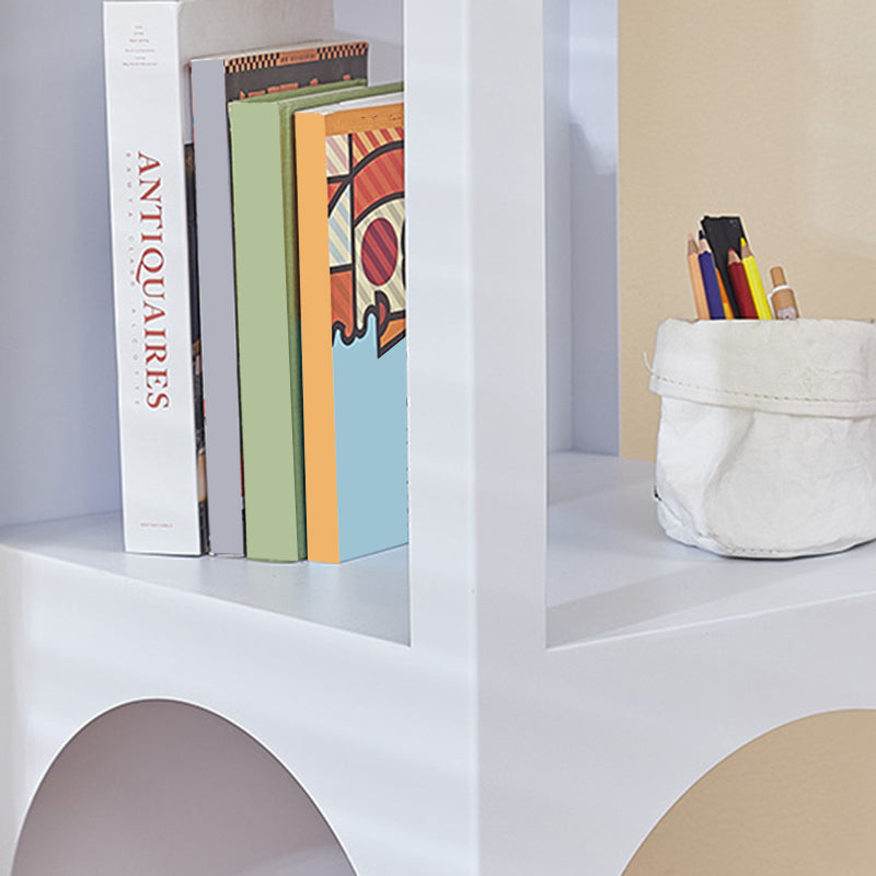 Closed Metal Bookshelf Modern Minimalist Home Living Room Corner Bookcase Clearhalo 'Bookcases' 'furn' 'furn_bookcases' 'Furniture' 'Office Furniture' 5420474