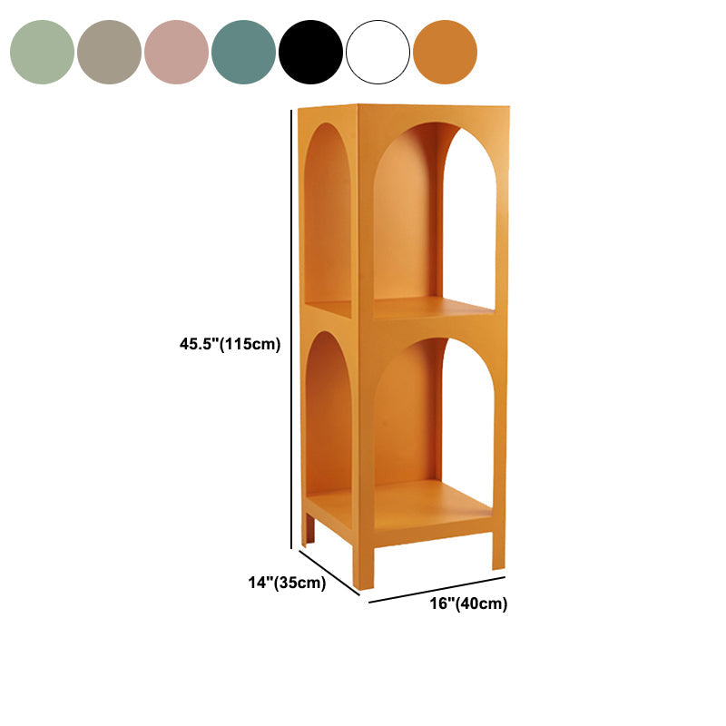 Closed Metal Bookshelf Modern Minimalist Home Living Room Corner Bookcase Clearhalo 'Bookcases' 'furn' 'furn_bookcases' 'Furniture' 'Office Furniture' 5420497