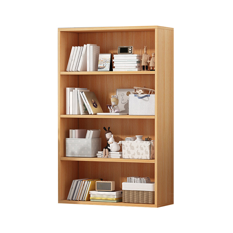 Scandinavian Style Standard Wood Bookshelf 23.6"L Home Bookcase 23.6"L x 9.4"W x 41.7"H Natural Clearhalo 'Bookcases' 'furn' 'furn_bookcases' 'Furniture' 'Office Furniture' 5420550